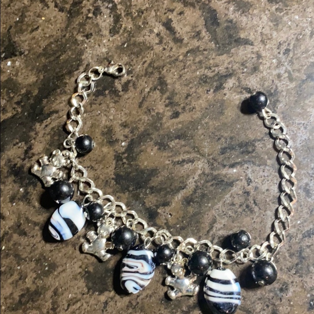 Teddy Bear charm bracelet. Never worn.